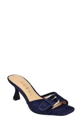Guess Dista Slide Sandal in Blue at Nordstrom, Size 6.5