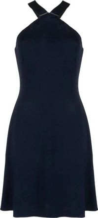 Ralph Lauren Jinett Mouwloze Zomerjurk - Dames - Korte kleedjes - Blauw - XS - Kleedjes