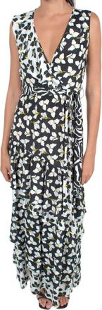 Diane Von F&uuml;rstenberg Maxi-jurk - Dames - Jurken - Veelkleurig - Maat: XS Viscose