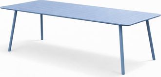 Concept Usine Mesa de jard&iacute;n 8/10 asientos azul 200 cm