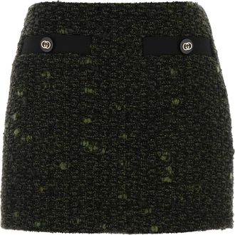 Gucci Multicolor Boucl&atilde;&uml; Mini Skirt