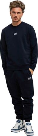 Emporio Armani 8Npv 66 Trainingspak - Heren - Trainingspakken - Blauw - S - Katoen - Fitness