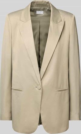 Jake*s Blazer mit Reverskragen in Khaki, Größe 32
