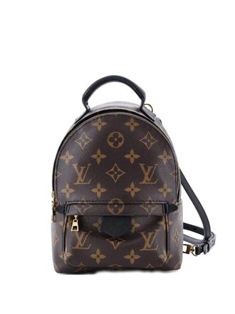 Louis Vuitton Palm Springs mini-rugzak met monogram canvas - Bruin