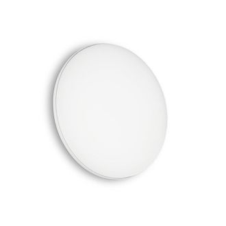 Netlighting Mib LED Outdoor Round Simple Flush White IP65 3000K