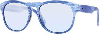 Italia Independent II 0902 BHS.020 Mens Sunglasses Blue Size 54