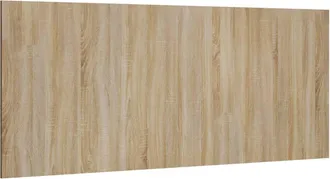 vidaXL Testiera Letto Rovere Sonoma 200x1,5x80 Cm In Legno Multistrato - Vidaxl