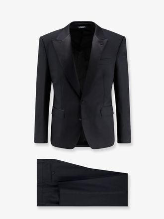 Dolce & Gabbana Smoking Sicilia in misto lana vergine e seta - DOLCE & GABBANA - gender_Man
