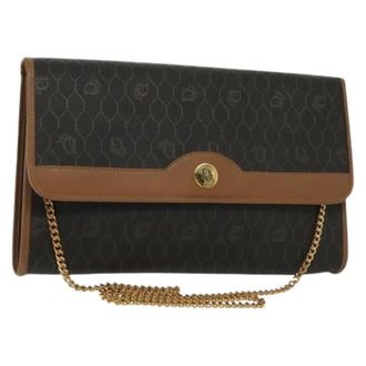 Dior Pre-owned Clutches, female, Black, Size: ONE SIZE Pre-owned Vintage Plastic Shoulder Bag