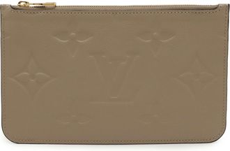 Louis Vuitton Monogram Empreinte Tourterelle Monogram Empreinte Clutch Bag Pouch (Pre-Owned)