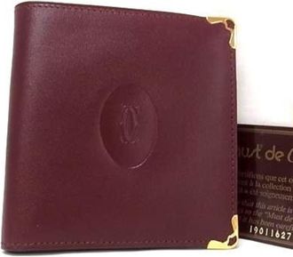 Cartier Bordeaux Wallet (Bi-Fold) (Pre-Owned)