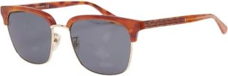Gucci Pre-owned Accessories, female, Brown, Size: ONE SIZE Pre-owned Vintage Plastic Sunglasses