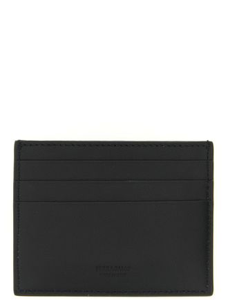 Ferragamo Gancini Card Case - Black