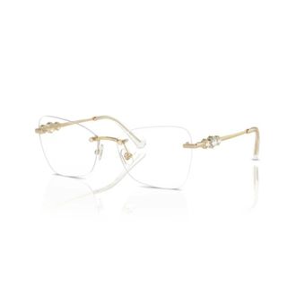 Swarovski Glasses, unisex, Yellow, Size: 55 MM Sk1014 Optical Frame