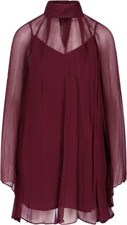 Staud Abito Mini Chiffon Esther