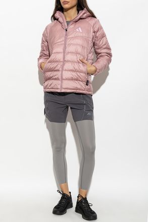 adidas Jacket With Embroidered Logo, Womens, Pink