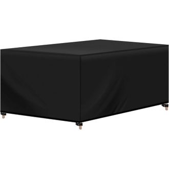 Woltu Funda Protectora Para Muebles Jardin Funda Sofa Exterior De Tela Oxford 420d Cubierta De Muebles Con Cordon Resistente A Viento Agua Y Rayos Uv Rectan