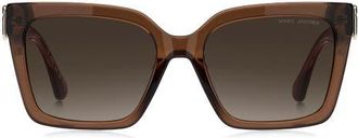 Marc Jacobs 55mm Gradient Cat Eye Sunglasses in Brown/brown Sf at Nordstrom