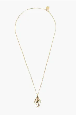 Palm Angels Palm Melted Charm Necklace GOLD - MULTIC size Unica