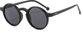 Generic Mens Outdoor Commuter Sunglasses Vacation Driving Commuter Womens Sun Glasses(Black)