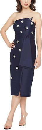 Kay Unger Ria Embellished Midi Dress