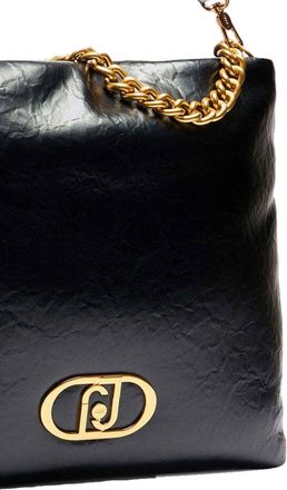 Liu Jo Womens Shoulder Bag Black Polyurethane - Shoulder-Bags