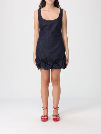 Self Portrait Dress SELF-PORTRAIT Woman color Blue