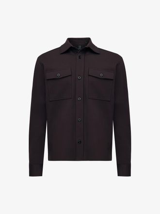Genti Overshirt Midtown | Bordeaux