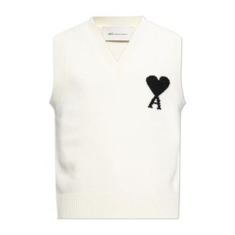 Ami Heren, Truien, Wit, Maat: XL Wol