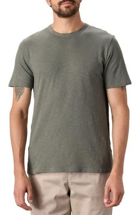Pact Organic Cotton Featherweight Slub Crew Tee in Castor Grey at Nordstrom, Size Medium
