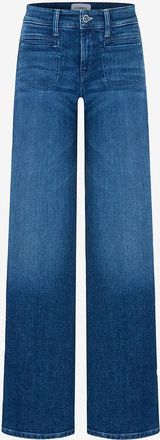 Cambio Jeans mit weitem Bein aus Baumwolle und Lyocell Tess