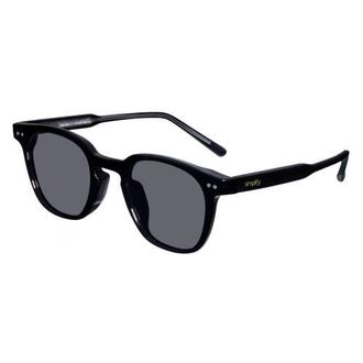 Simplify Alexander Polarized Sunglasses in Black/black at Nordstrom