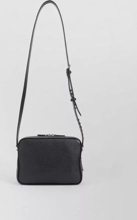 Valentino Garavani leather shoulder bag studded front pocket