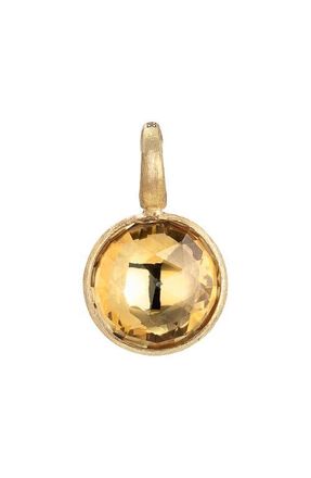 Marco Bicego Jaipur 18K Gold Small Citrine Pendant in Yellow at Nordstrom