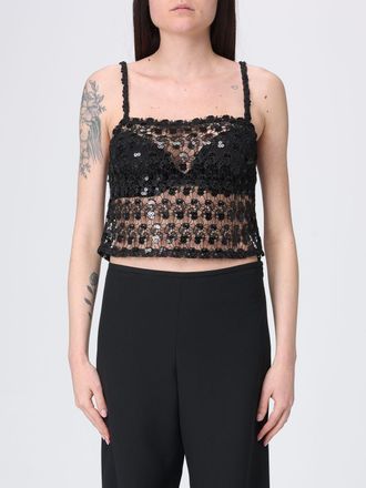 H Couture Top in macram&egrave; con paillettes