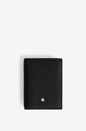 Montblanc Visitenkartenetui aus Leder Soft Grain 4cc Black