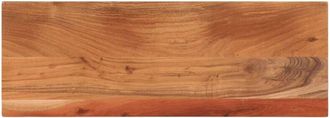 vidaXL vidaXL Piano Tavolo 90x40x3,8 cm Rettangolare Legno Massello Acacia