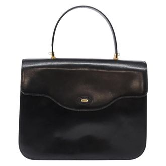 Bally Handbag Leather Leather Handbag (Pre-Owned)