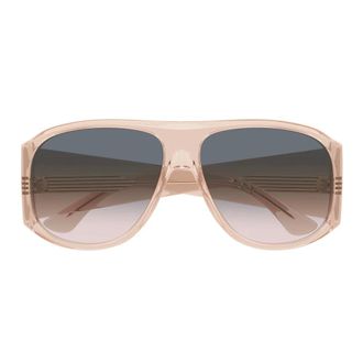 Chlo&eacute; Sunglasses, female, Pink, Size: 60 MM Izia Pilot Sunglasses