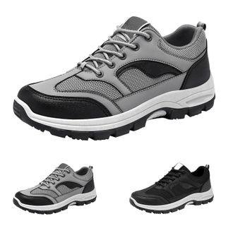 Generic Running Trainers for Men Breathable Lightweight Jogging Walking Shoes Low Top Jogging Athletic Sneakers Outdoor Casual Comfortable Non-Slip Sports Sho