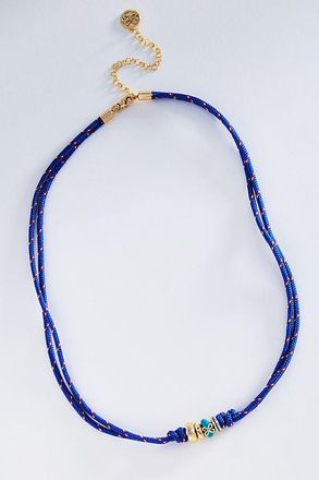 Anthropologie Maeve Corded Donut Necklace