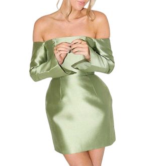 Odd Muse Dames: Om The Ultimate Mini-jurk (Groen)