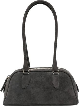A.P.C. A.p.c., Tassen, Dames, Grijs, ONE Size, Katoen, Tote Bag