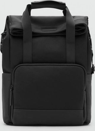 Mango Zaino nero multifunzione nero - Uomo - Taglia unica - MANGO MAN