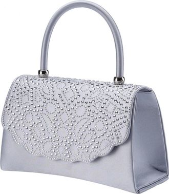Lady Couture Evening Handbag in Silver at Nordstrom, Size Small