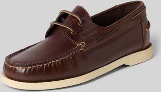 GANT Bootsschuhe aus Rindsleder mit Schn&uuml;rung Modell Yardport in Dunkelbraun, Gr&ouml;&szlig;e 40