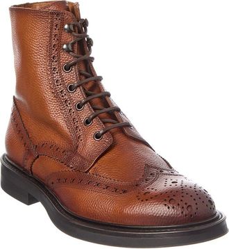 Antonio Maurizi Lace-Up Leather Boot