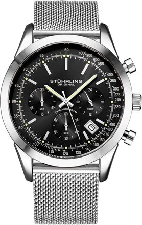 Stührling Preston 3975 Quartz 44mm Chronograph