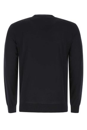 Prada Mens Midnight Blue Wool Sweater F0008 Maglieria