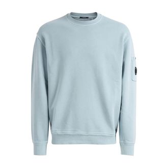C.P. Company Sweatshirts, male, Blue, Size: M Belt Bags